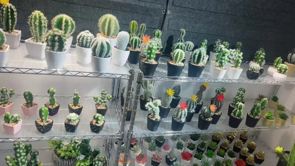 artificial flower display