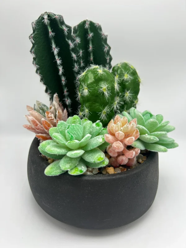 potted faux plant