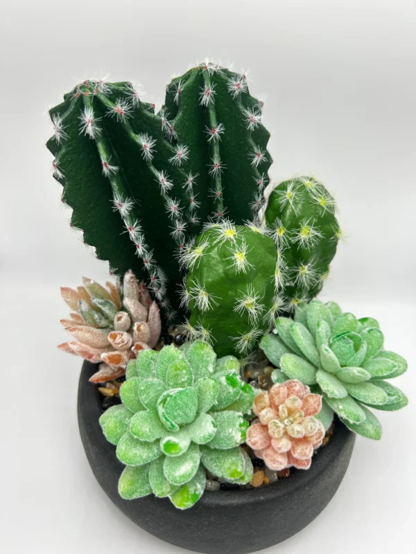 small potted artificial plants