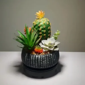 DR0002 (1)faux plant with planter