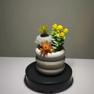 Succulent Artificial Flower Arrangement | My Cute Faux Cactus & Floral Decor