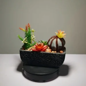DR0027 (5)Oblong Faux Succulent Arrangement