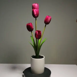 ZH0010 (5)artificial tulips that look real