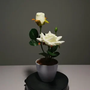 ZH0028 (5)artificial white roses uk