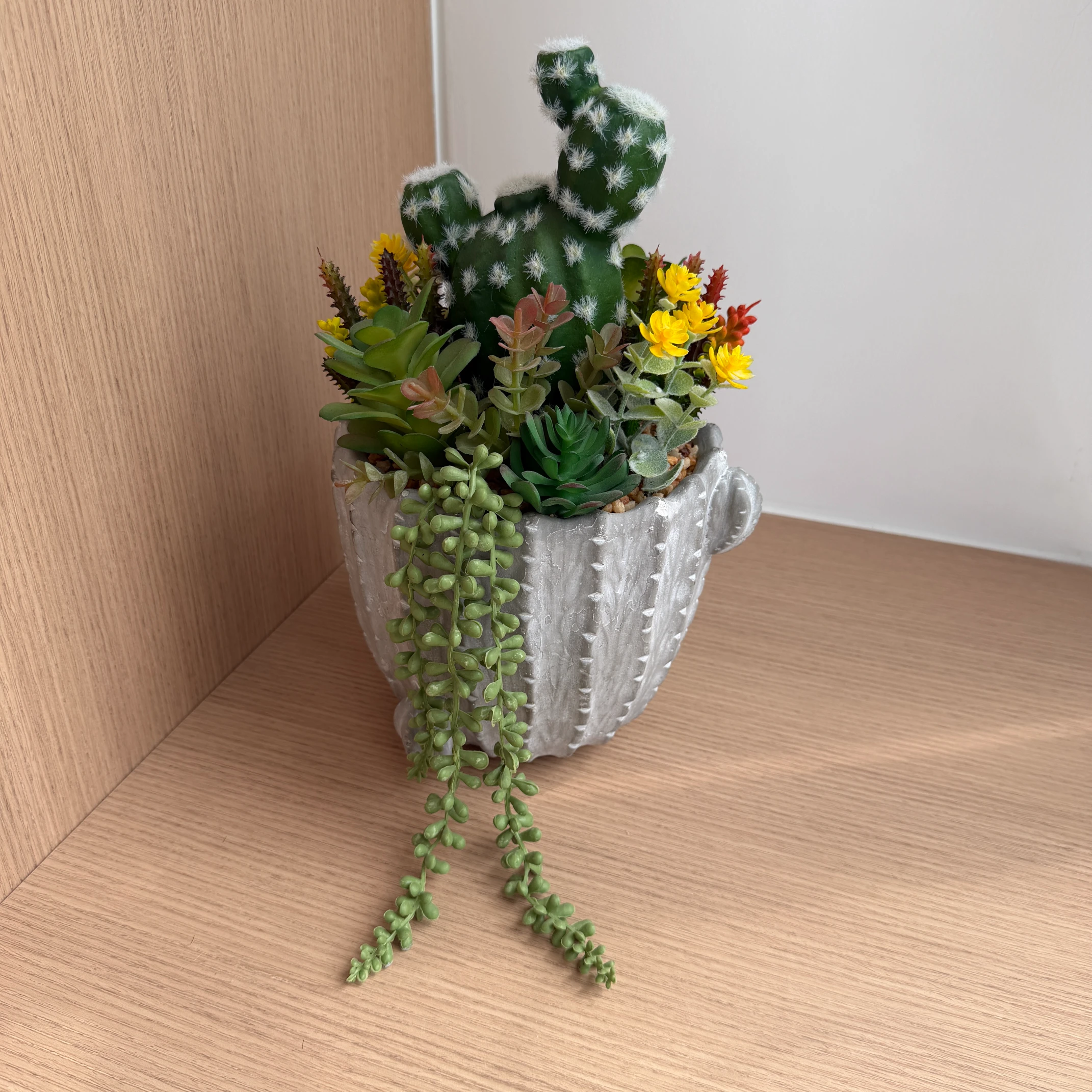 DR0104 (1) profile - Realistic Potted Succulent