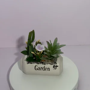 DR0114 (2) profile - Faux Succulent Ornament for Home