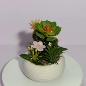 DR0134 (1) profile - Simple Faux Succulent Decor