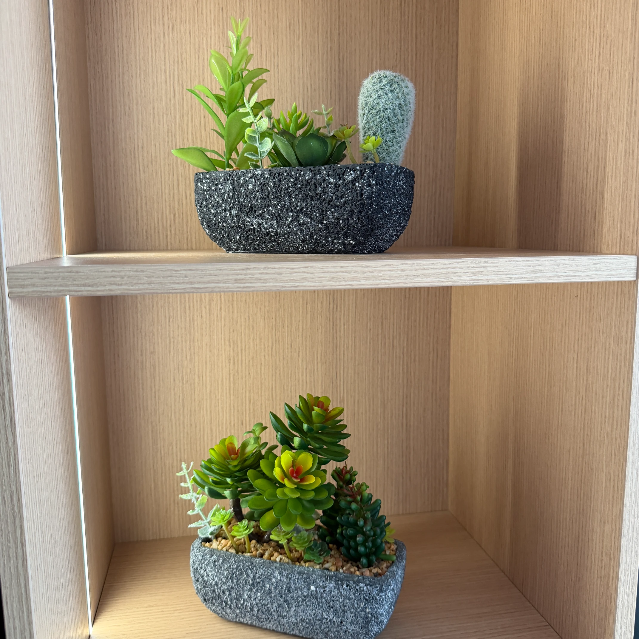 DR0160 (2) - Artificial Succulent Home Decor