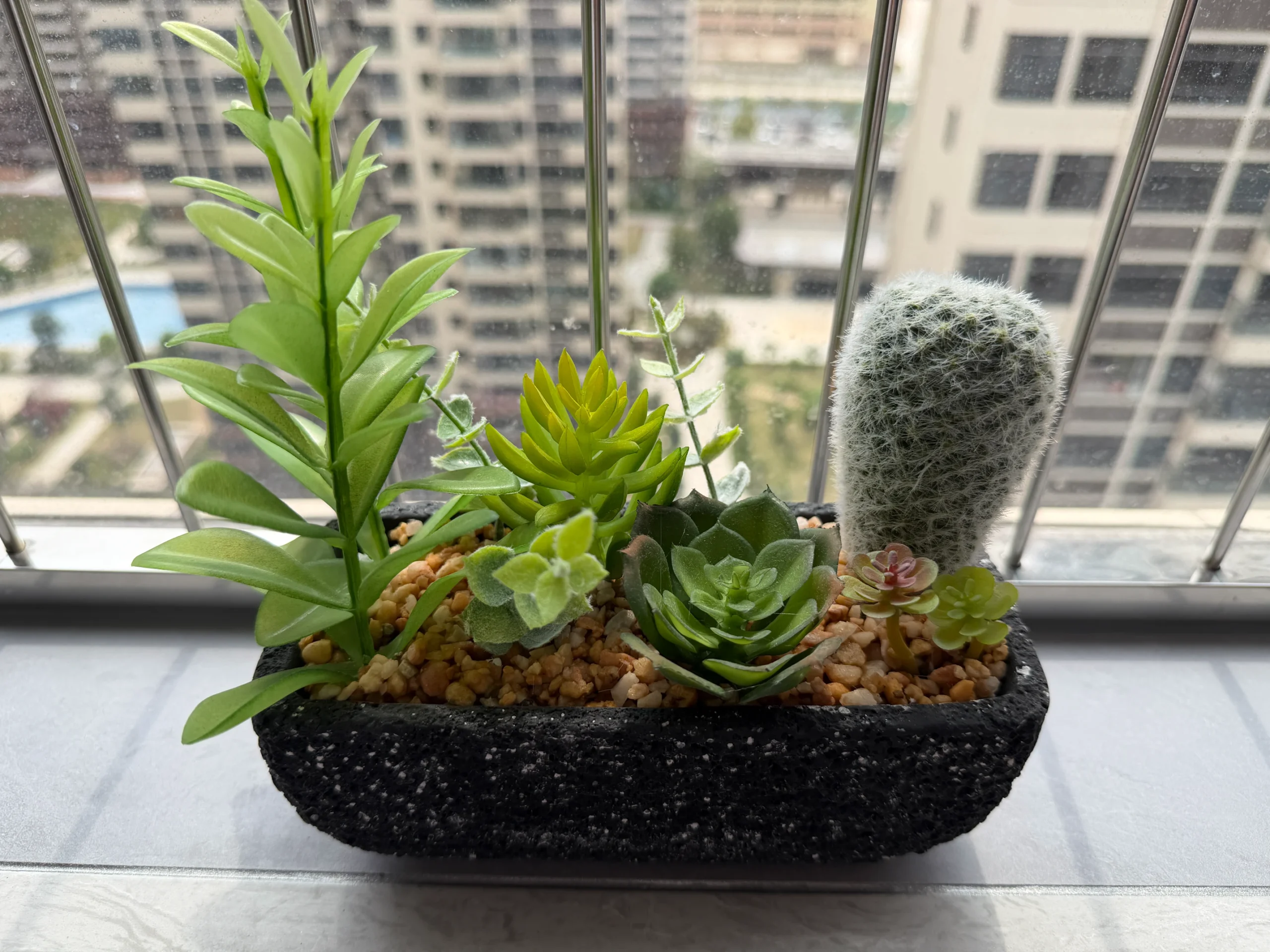 DR0160 (3) - Artificial Succulent Home Decor