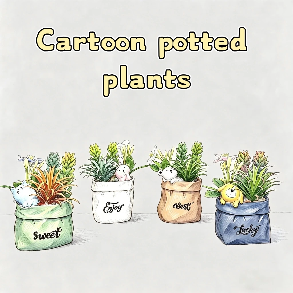 CartoonPottedPlants Page