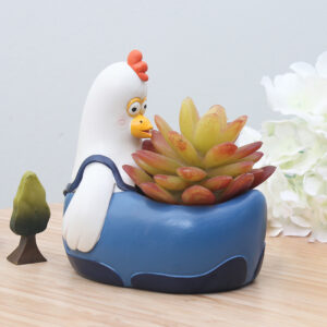 KT0076 (2) profile - Cute Animal Resin Succulent Planters