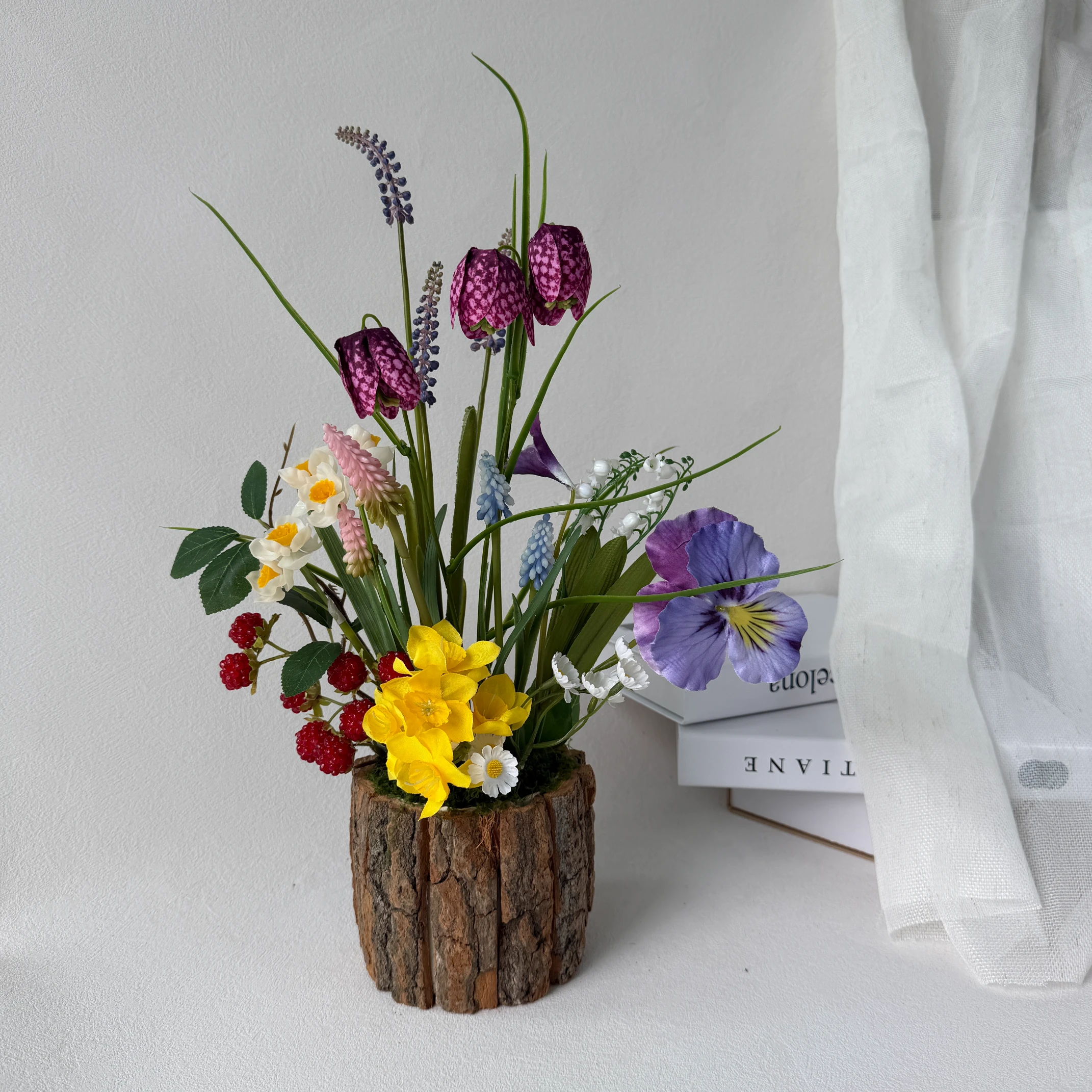 SE0022 (3) - Artificial Wildflower Mixed Arrangement