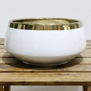 VA0003 (1) profile - Wide Mouthed Bowl Ceramic Planter Collection