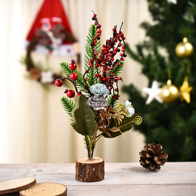 WCH0014 (1) - 6 Styles Christmas Tabletop Tree Collection
