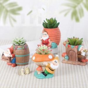 WCH0018 (3) profile - Whimsical Gnome & Succulent Garden Collection