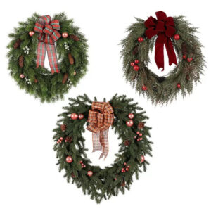 WCH0025 (3) profile - Christmas Pine Wreath Collection