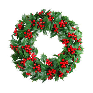 WCH0027 (1) profile - Christmas Holly Berry Wreath Collection