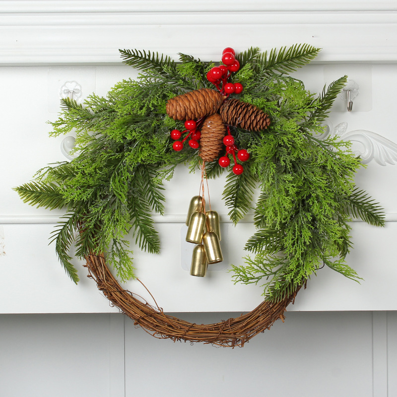 WCH0034 (5) - Christmas Rustic Grapevine Wreath Collection