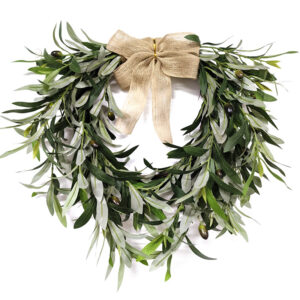WSP0005 (1) profile - Artificial Olive & Eucalyptus Wreath Bundle