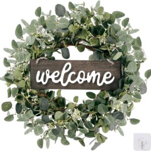 WSP0028 (3) profile - Eucalyptus Welcome Wreath Bundle