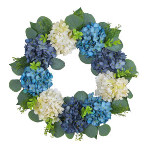 WSU0005 (6) profile - Artificial Hydrangea Wreath Bundle