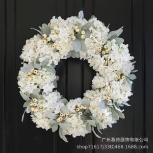 WSU0017 (1) profile - Artificial Spring Summer Front Door Wreath