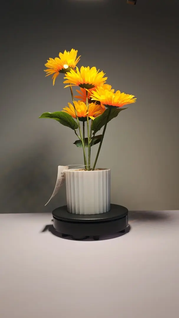 ZH0004 (2) - Artificial Yellow Sunflower Arrangement