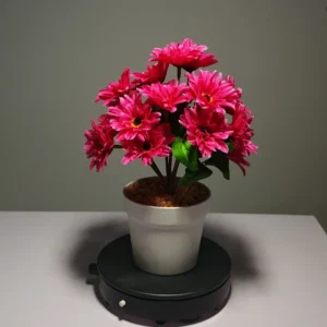 ZH0016 (1) profile - Artificial Hot Pink Gerbera Daisy Arrangement