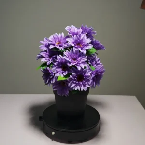 ZH0017 (7) profile - Artificial Purple Gerbera Daisy Arrangement