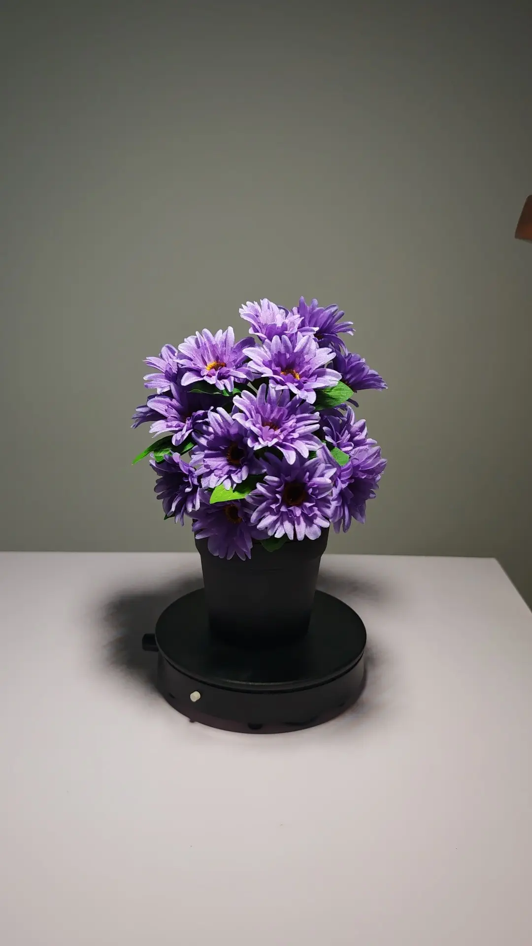 ZH0017 (7) profile - Artificial Purple Gerbera Daisy Arrangement