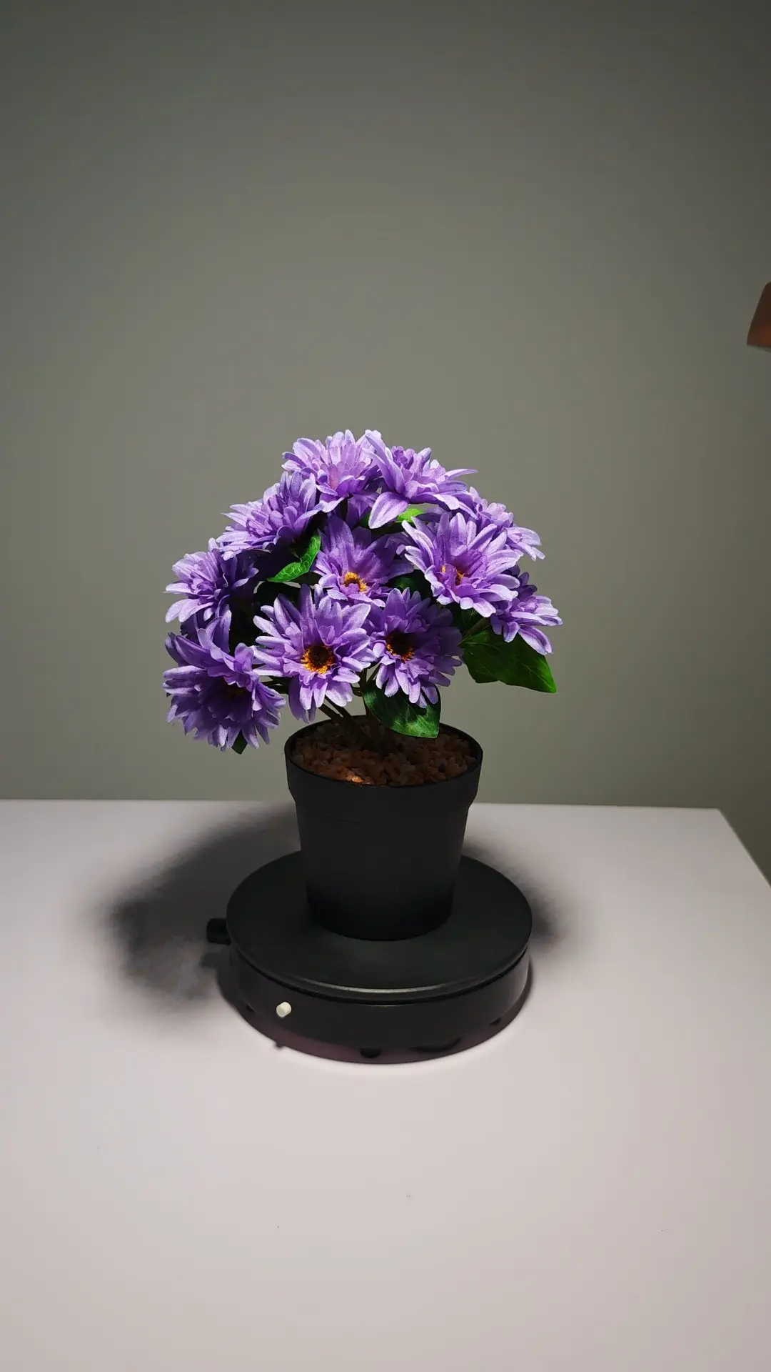 ZH0017 (8) - Artificial Purple Gerbera Daisy Arrangement