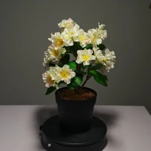 ZH0020 (1) profile - Artificial White & Yellow Flower Arrangement